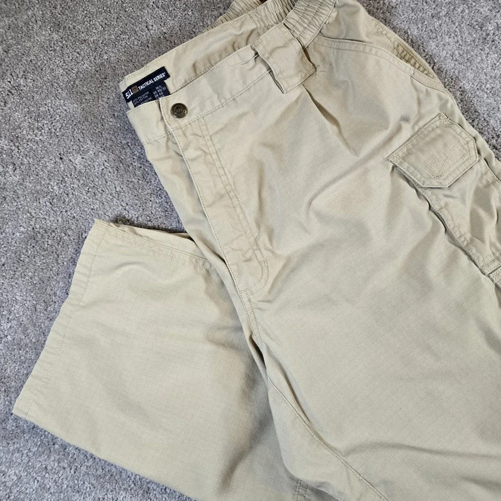 Tru Spec Men's Khaki Tactical Cargo Pants Size 40x32